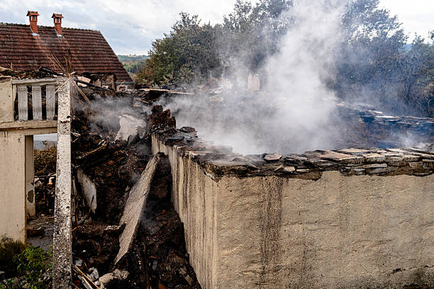 Professional Fire Damage Removal technician working in New Hope, PA